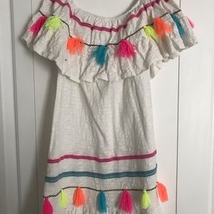 Pom Pom flowy dress